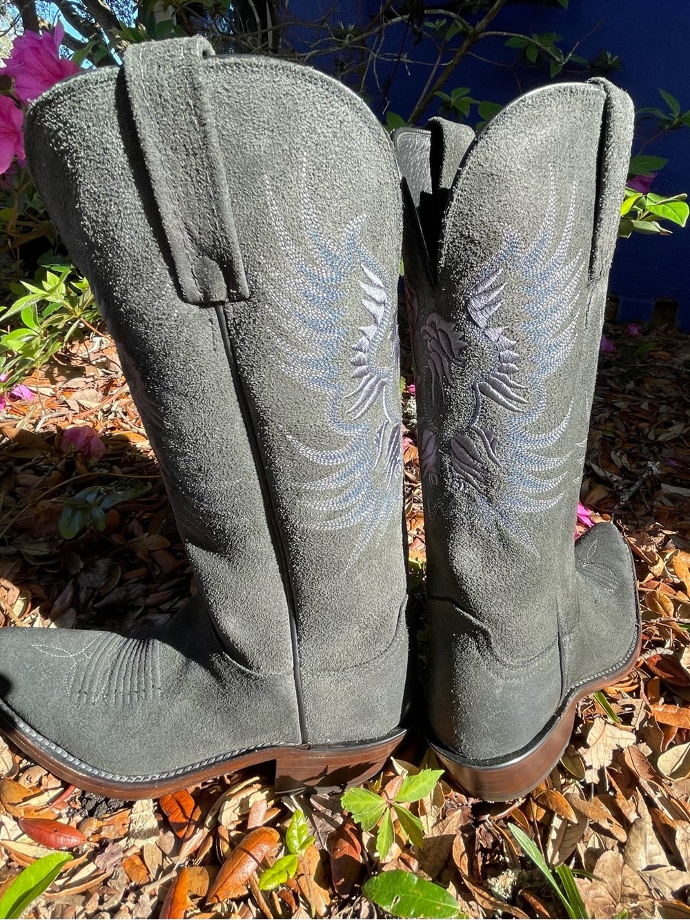 Lucchese Eric Church These Boots Black Phoenix Lyric Sole Boots M5 W7 NEW RARE - Picture 9 of 14